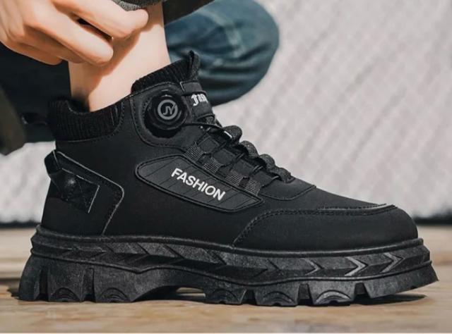 ドイツ消防士専用ブーツ!ノーシューレース【タクティカルブーツ 】☆26センチ < 男性ファッション ドイツ消防士専用ブーツ!ノーシューレース【タクティカルブーツ 】☆26センチ < 男性ファッションの