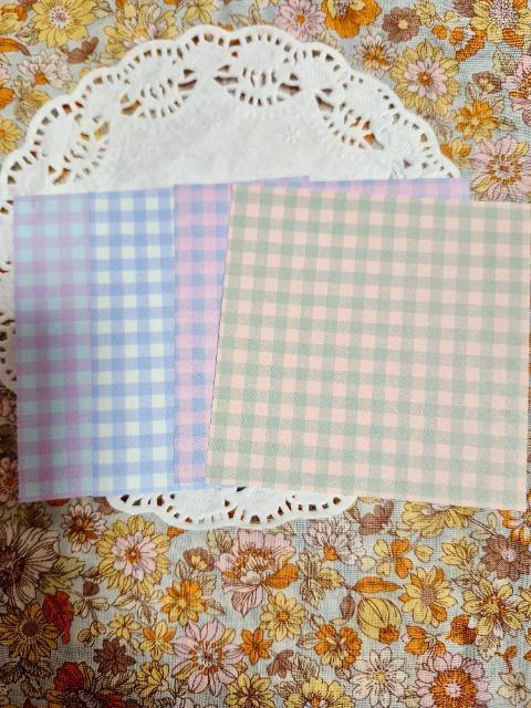 お裾分け☆チェック柄デザインペーパー4枚☆ < インテリア/ライフ お裾分け☆チェック柄デザインペーパー4枚☆ < インテリア/ライフの