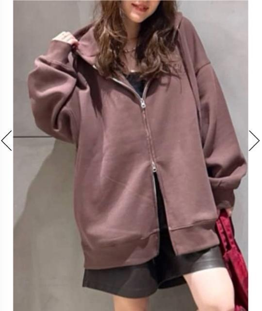 ���f�I�N���E���Y�� �yUNISEX�z�G���{�XBIG ZIP�p�[�J�[�i�u���E���j �� �u�����h�� 