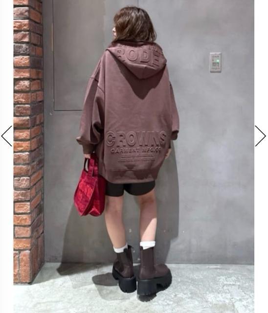 ���f�I�N���E���Y�� �yUNISEX�z�G���{�XBIG ZIP�p�[�J�[�i�u���E���j �� �u�����h�� 