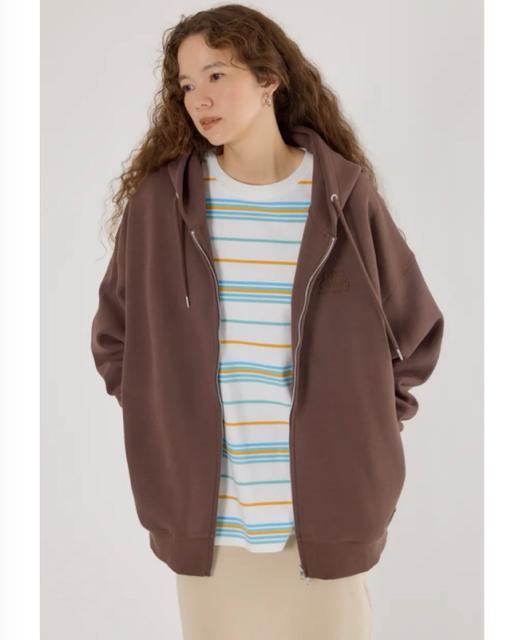 ���f�I�N���E���Y�� �yUNISEX�z�G���{�XBIG ZIP�p�[�J�[�i�u���E���j �� �u�����h�� 