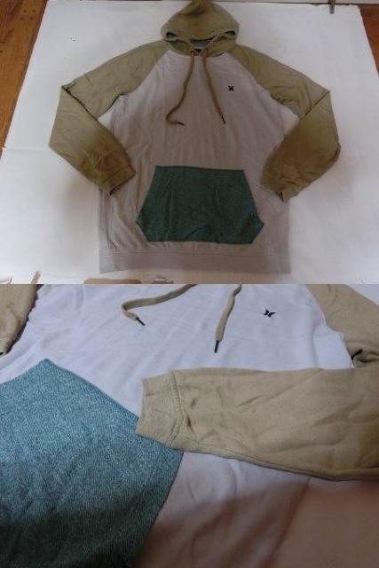 【Hurley】ロゴ刺繍入リプルオーバーパーカーUS S オフホワイト < ブランド  【Hurley】ロゴ刺繍入リプルオーバーパーカーUS S オフホワイト < ブランドの