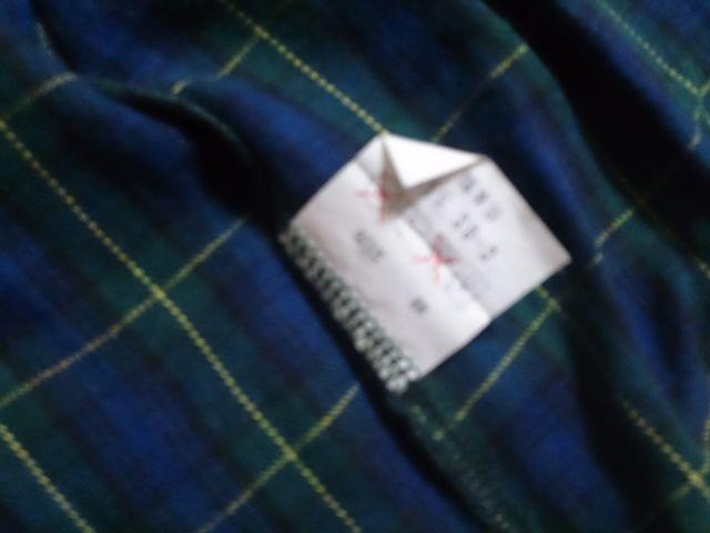 100 チェックのシャツブラウス 美品 < キッズ/ベビー  100 チェックのシャツブラウス 美品 < キッズ/ベビーの