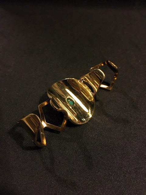 天然石三連ブラスリング★アジアン★エスニック★サイケ★ < 女性アクセサリー/時計 天然石三連ブラスリング★アジアン★エスニック★サイケ★ < 女性アクセサリー/時計の