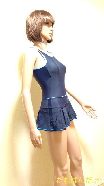 極美品☆フットマーク140☆光沢つるAネイビーのスカート付き競泳水着5183☆3点で即落 < キッズ/ベビー  極美品☆フットマーク140☆光沢つるAネイビーのスカート付き競泳水着5183☆3点で即落 < キッズ/ベビーの