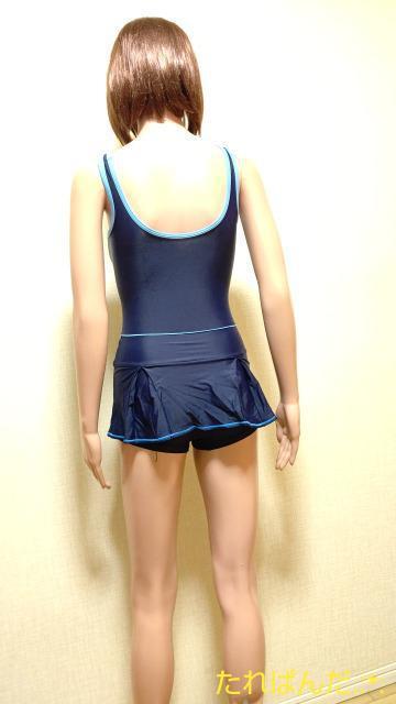 極美品☆フットマーク140☆光沢つるAネイビーのスカート付き競泳水着5183☆3点で即落 < キッズ/ベビー  極美品☆フットマーク140☆光沢つるAネイビーのスカート付き競泳水着5183☆3点で即落 < キッズ/ベビーの