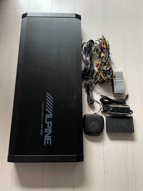 アルパイン!ウーファー&センタースピーカー&アンプセット! < 自動車/バイク アルパイン!ウーファー&センタースピーカー&アンプセット! < 自動車/バイク