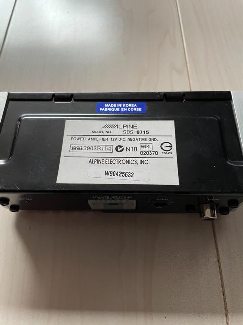 アルパイン!ウーファー&センタースピーカー&アンプセット! < 自動車/バイク アルパイン!ウーファー&センタースピーカー&アンプセット! < 自動車/バイク