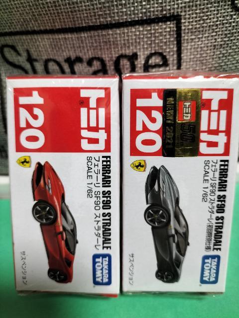 トミカ フェラーリ SF90ストラダーレ 初回箱と初回特別仕様 2個セット 未開封新品 < ホビー  トミカ フェラーリ SF90ストラダーレ 初回箱と初回特別仕様 2個セット 未開封新品 < ホビーの