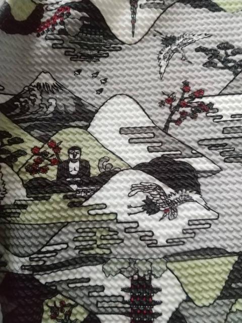 Mサイズ!男気!溢れる!和柄!接触冷感!UVカット!吸汗速乾!サラッとワッフル素材!良いとこづくし!高貴紳士的!ハーフパンツ!新品 < 男性ファッション  Mサイズ!男気!溢れる!和柄!接触冷感!UVカット!吸汗速乾!サラッとワッフル素材!良いとこづくし!高貴紳士的!ハーフパンツ!新品 < 男性ファッションの