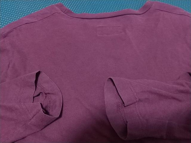 pyjama clothing 半端袖 Tシャツ カットソー 紫 パープル ベルギー製 ピジャマクロージング インポート 中古着 < 男性ファッション  pyjama clothing 半端袖 Tシャツ カットソー 紫 パープル ベルギー製 ピジャマクロージング インポート 中古着 < 男性ファッションの