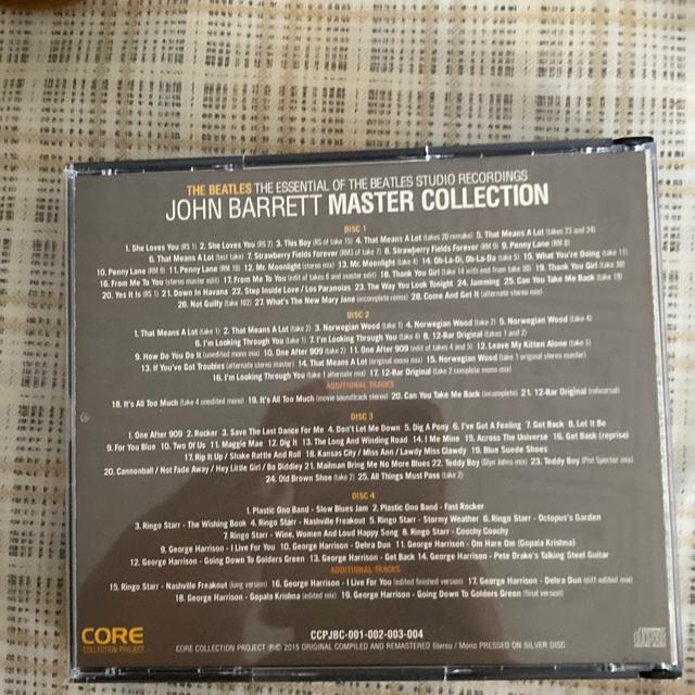 輸入盤 4枚組 The Beatles / John Barrett Master Collection ビートルズ < タレントグッズ  輸入盤 4枚組 The Beatles / John Barrett Master Collection ビートルズ < タレントグッズの