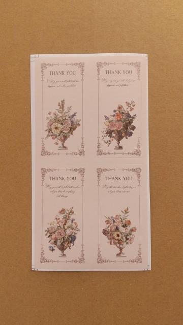 �@�@Thank you �V�[���@�s���N�̉ԕ��@�c���^�C�v