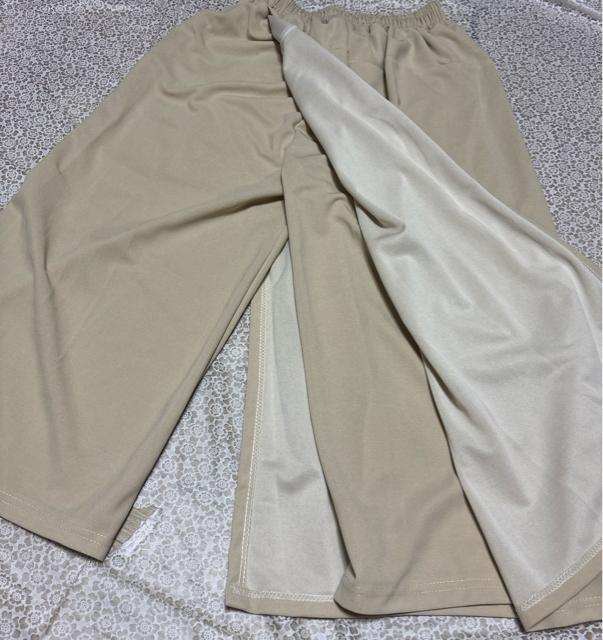 スカーチョ ガウチョパンツ  ベージュ系 大きいサイズ < 女性ファッション  スカーチョ ガウチョパンツ  ベージュ系 大きいサイズ < 女性ファッションの