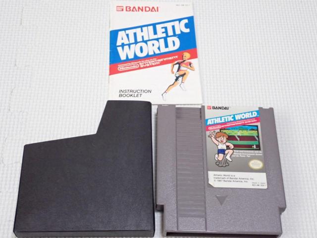 FC★ATHLETIC WORLD NES 海外版 北米版 端子清掃済 < ゲーム本体/ソフト FC★ATHLETIC WORLD NES 海外版 北米版 端子清掃済 < ゲーム本体/ソフトの