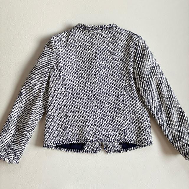 ◆未使用級◆トゥモローランド◆リントン社ツイードノーカラージャケット◆S < ブランド ◆未使用級◆トゥモローランド◆リントン社ツイードノーカラージャケット◆S < ブランドの