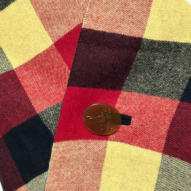 ���i Vivienne Westwood ���B���B�A���E�G�X�g�E�b�h �`�F�b�N �E�[�� �t�����W �X�g�[�� �}�t���[ �V���[�� �� �u�����h�� 