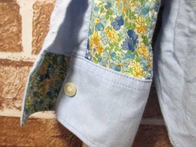 ☆And A/アンドエー 花柄 デザイン シャツ 長袖/メンズ/44(S) < ブランド  ☆And A/アンドエー 花柄 デザイン シャツ 長袖/メンズ/44(S) < ブランドの