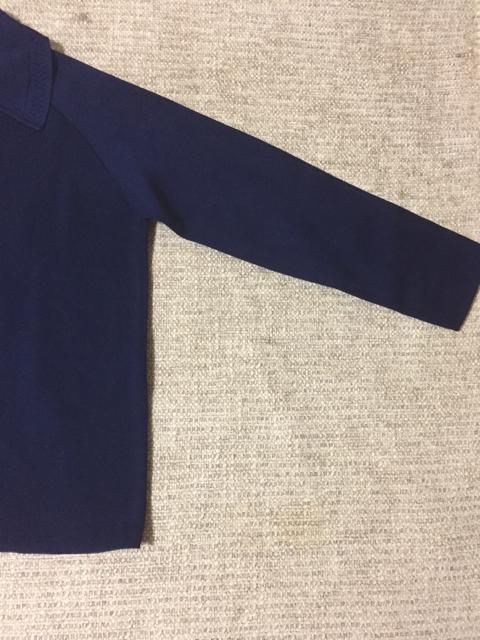 500.新品☆さらさら素材ポロシャツ型トップス☆ネイビー☆L < 女性ファッション  500.新品☆さらさら素材ポロシャツ型トップス☆ネイビー☆L < 女性ファッションの