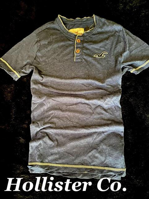 【Hollister Co.】ホリスター Vintage Washed ヘンリーネックTシャツ XL/D.Blue < ブランド  【Hollister Co.】ホリスター Vintage Washed ヘンリーネックTシャツ XL/D.Blue < ブランドの