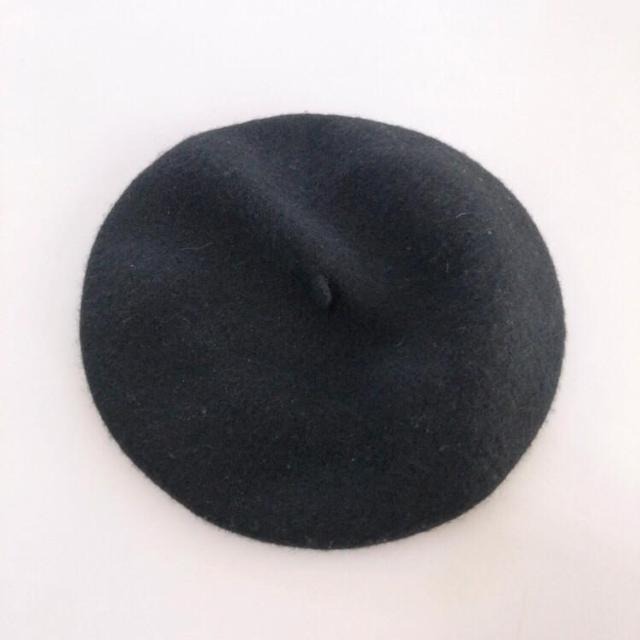 ◆パイピングベレー帽◆ブラック/ウール100%★韓国コーデ♪韓国ファッション < 女性ファッション ◆パイピングベレー帽◆ブラック/ウール100%★韓国コーデ♪韓国ファッション < 女性ファッションの