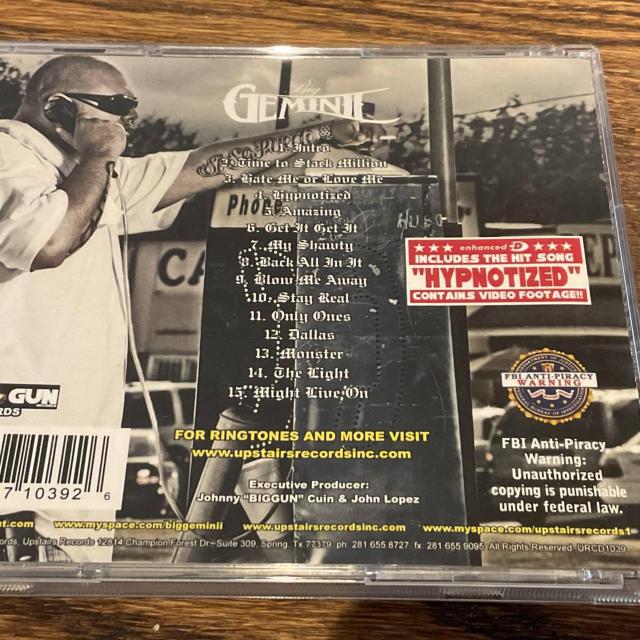 yBIG GEMINIIzHistory In The Making  CD/DVD/rfI 