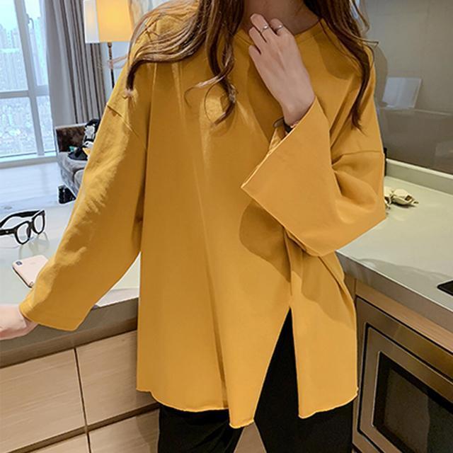 送料無料 新品 チュニックtシャツ レディース スリットT < 女性ファッション  送料無料 新品 チュニックtシャツ レディース スリットT < 女性ファッションの