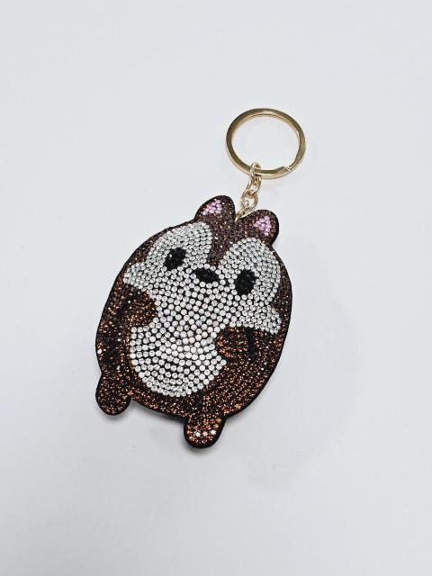 チップ ラインストーン キラキラ ぬいぐるみ キーホルダー DISNEY < 女性ファッション  チップ ラインストーン キラキラ ぬいぐるみ キーホルダー DISNEY  < 女性ファッションの