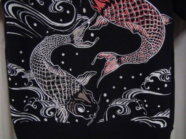 鯉のパーカー(M) !。 < 男性ファッション  鯉のパーカー(M) !。 < 男性ファッションの
