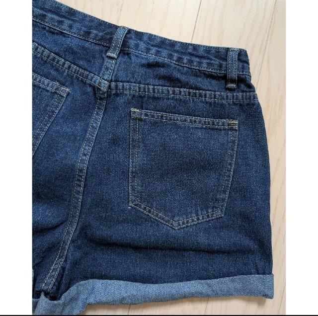 28インチ★L★SHEIN★フラワー刺繍デニムショートパンツ★新品★送料無料 < 女性ファッション  28インチ★L★SHEIN★フラワー刺繍デニムショートパンツ★新品★送料無料 < 女性ファッションの