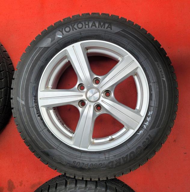 HOT STUFF Exceeder 16in 6.5J +53ヨコハマ アイスガード IG50PLUS PCD114.3 215 < 自動車/バイク HOT STUFF Exceeder 16in 6.5J +53ヨコハマ アイスガード IG50PLUS PCD114.3 215 < 自動車/バイク