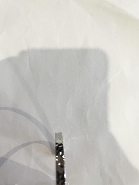 新品 真鍮 しんちゅう バングル ブレスレット シルバー < 男性アクセサリー/時計 新品 真鍮 しんちゅう バングル ブレスレット シルバー < 男性アクセサリー/時計の