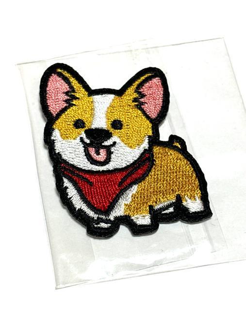 225 犬ちゃんのワッペン 1枚 アップリケ 手芸材料 アイロンパッチ いぬ イヌ < ペット/手芸/園芸 225 犬ちゃんのワッペン 1枚 アップリケ 手芸材料 アイロンパッチ いぬ イヌ < ペット/手芸/園芸の