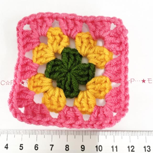 27*ハンドメイド*グラニースクエアモチーフ 1 < ペット/手芸/園芸 27*ハンドメイド*グラニースクエアモチーフ 1 < ペット/手芸/園芸の