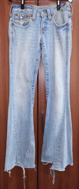美品★ブーツカットデニム★W81cm★トゥルーレリジョン★ダメージ★ユニセックスデニム★メンズ★レディース★バイカー★送料無料 < 男性ファッション 美品★ブーツカットデニム★W81cm★トゥルーレリジョン★ダメージ★ユニセックスデニム★メンズ★レディース★バイカー★送料無料 < 男性ファッションの
