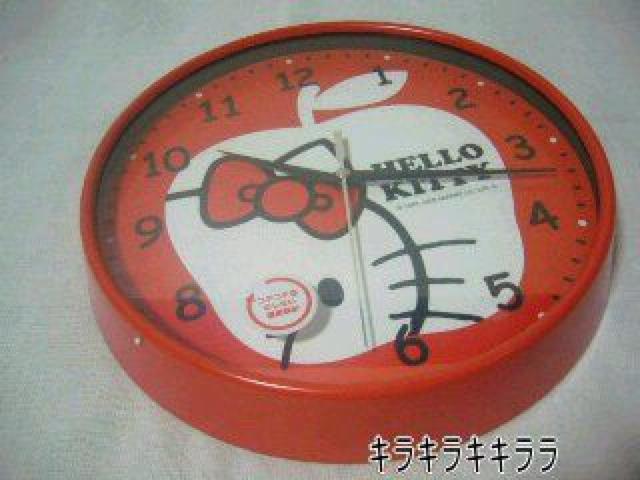 《New》キティちゃん★壁掛け時計(静かな連続秒針) < インテリア/ライフ 《New》キティちゃん★壁掛け時計(静かな連続秒針) < インテリア/ライフの