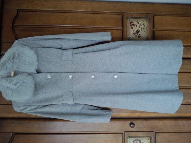 ★JAYRO★超カワフワフワファー付ロングコートGR < ブランド  ★JAYRO★超カワフワフワファー付ロングコートGR < ブランドの