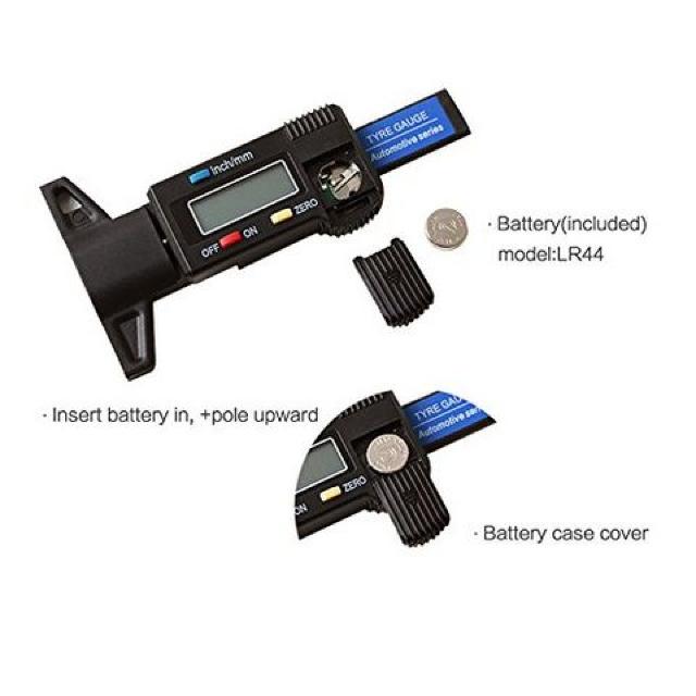 デジタル デプスゲージ タイヤ溝 測定 0-25mm < 自動車/バイク デジタル デプスゲージ タイヤ溝 測定 0-25mm < 自動車/バイク