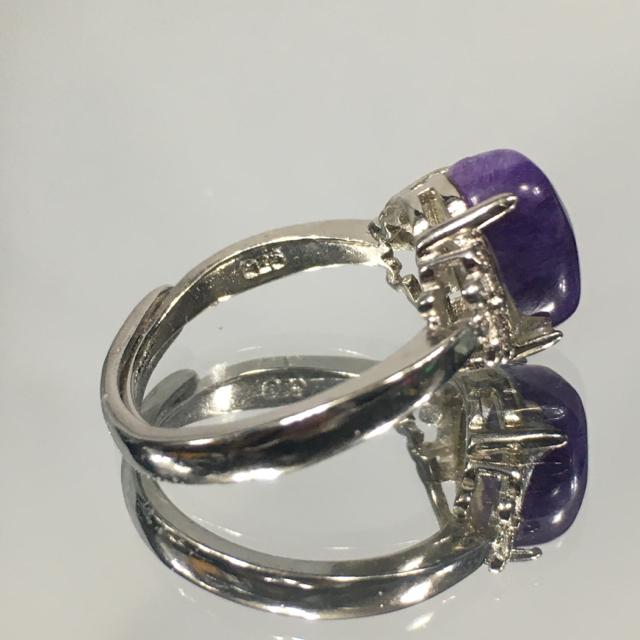 《No.R100》世界三大ヒーリングストーン チャロアイト ring < 男性アクセサリー/時計  《No.R100》世界三大ヒーリングストーン チャロアイト ring < 男性アクセサリー/時計の