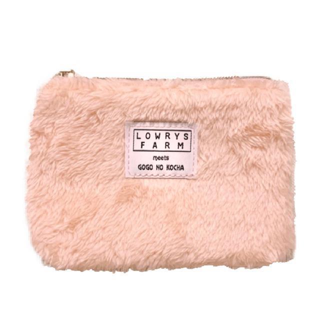 【NEW/非売品】ふわもこフラットポーチ/LOWRYS FARM/ピンク < 女性ファッション  【NEW/非売品】ふわもこフラットポーチ/LOWRYS FARM/ピンク < 女性ファッションの