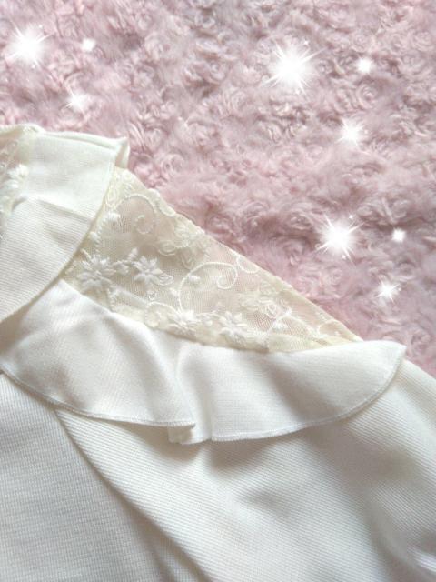 新品☆イング*袖フリルヨークシアートップス < ブランド  新品☆イング*袖フリルヨークシアートップス < ブランドの