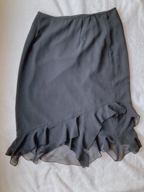 フィッシュテール 変形裾 フロッキー スカート タイト フォーマル F N2m < 女性ファッション  フィッシュテール 変形裾 フロッキー スカート タイト フォーマル F N2m  < 女性ファッションの