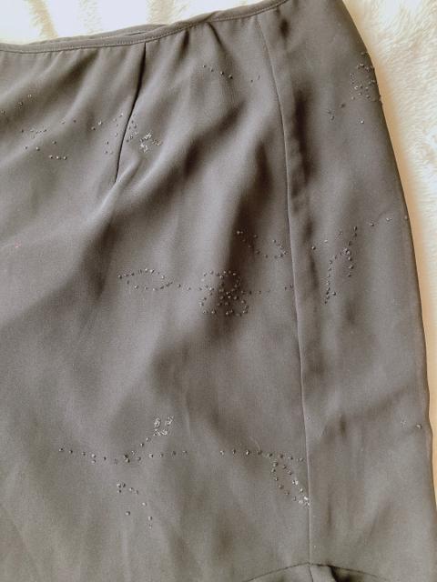 フィッシュテール 変形裾 フロッキー スカート タイト フォーマル F N2m < 女性ファッション  フィッシュテール 変形裾 フロッキー スカート タイト フォーマル F N2m < 女性ファッションの