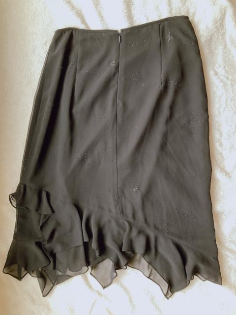 フィッシュテール 変形裾 フロッキー スカート タイト フォーマル F N2m < 女性ファッション  フィッシュテール 変形裾 フロッキー スカート タイト フォーマル F N2m < 女性ファッションの