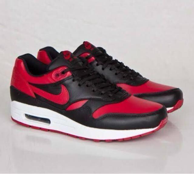 NIKE AIR MAX 1 PREMIUM QS BRED 28.5cm iCL GA }bNX v~A ubh    uh 