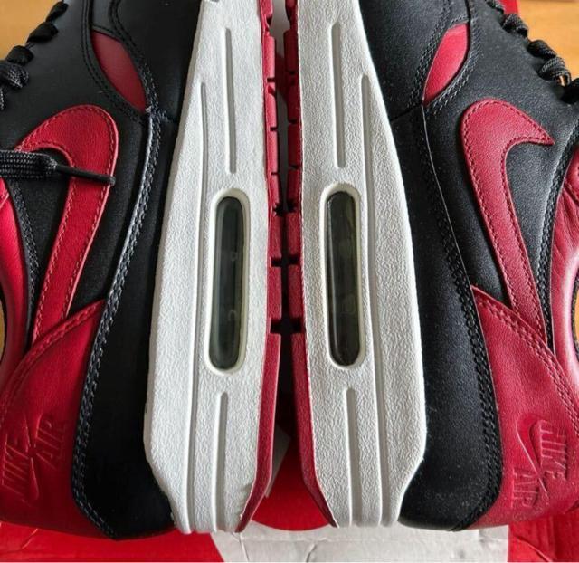 NIKE AIR MAX 1 PREMIUM QS BRED 28.5cm iCL GA }bNX v~A ubh   uh 