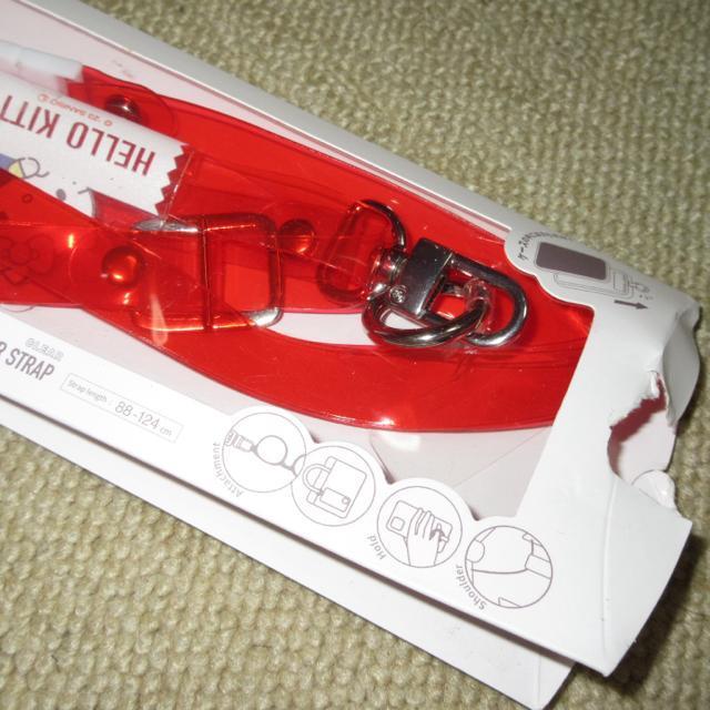 未使用☆ハローキティ*マルチホルダー*ネックストラップ*ショルダーストラップ*スマホホルダー*ストラップ(クリアレッド系) < 家電/AV  未使用☆ハローキティ*マルチホルダー*ネックストラップ*ショルダーストラップ*スマホホルダー*ストラップ(クリアレッド系) < 家電/AVの