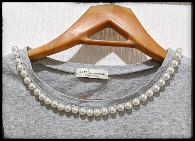 ★earth music&ecology★アース ミュージック&エコロジー★Tシャツ★半袖★灰色★Fサイズ★まとめ買い歓迎★ < ブランド  ★earth music&ecology★アース ミュージック&エコロジー★Tシャツ★半袖★灰色★Fサイズ★まとめ買い歓迎★ < ブランドの