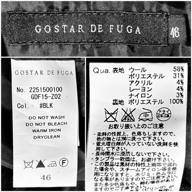 Vi ߂i GOSTAR DE FUGA t[K N E[ O R[g אg46 BWA y2k bN Zn  uh 