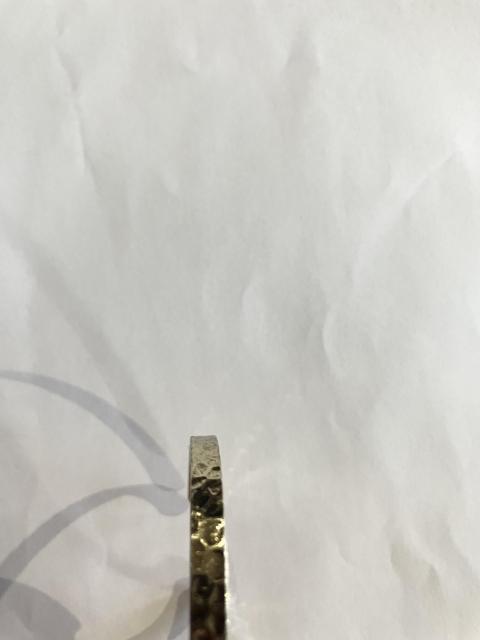 新品 真鍮 しんちゅう バングル ブレスレット ゴールド < 男性アクセサリー/時計 新品 真鍮 しんちゅう バングル ブレスレット ゴールド < 男性アクセサリー/時計の